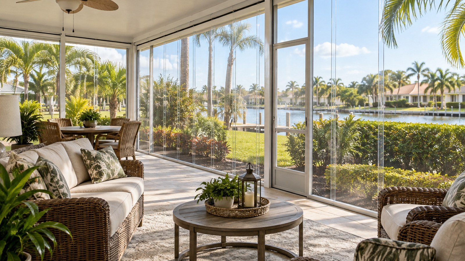 Vinyl vs. Acrylic Sunrooms in Florida Heat: How to Choose