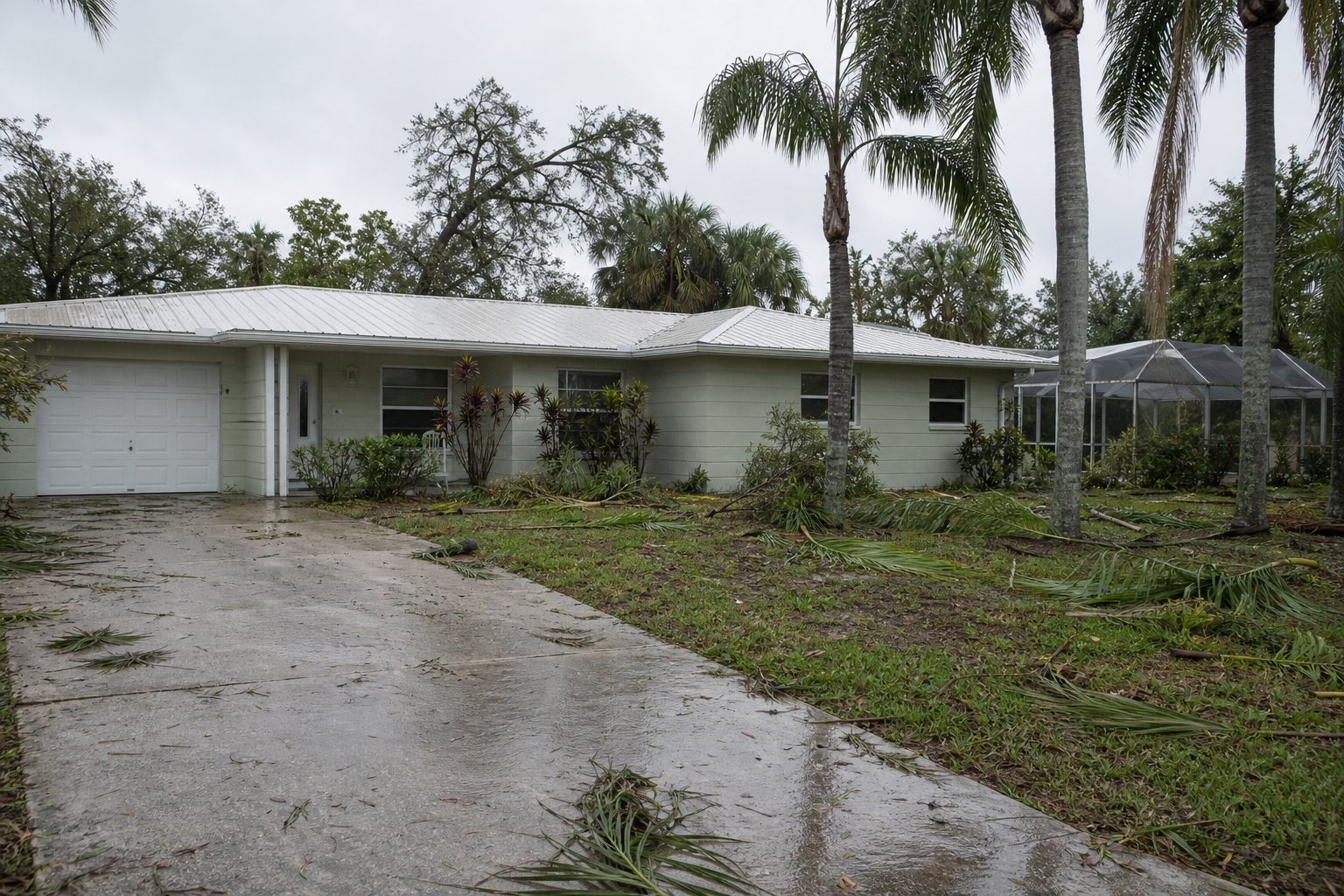 After the Storm: How to Check Your Windows, Doors and Screen Enclosure for Damage