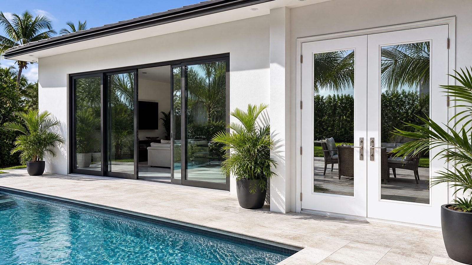 Sliding Glass Doors vs. French Doors: Which Is Right for Florida Homes in Pasco and Pinellas County?